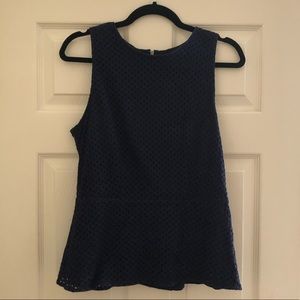 Gap Eyelet Poplin Blouse